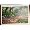 Image 1 : Signed Garden Landscape Print HC Edition 25/90