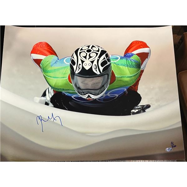 Mellisa Hollingsworth Signed 2010 Olympic Photo