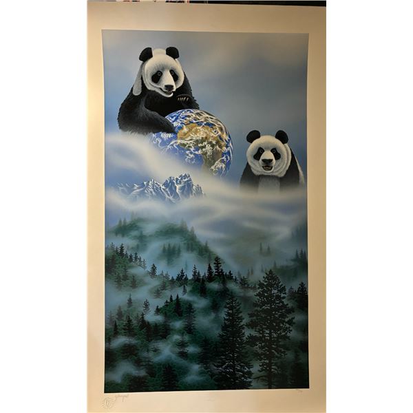 Schim Schimmel Signed Panda Wildlife Print PP 3/30