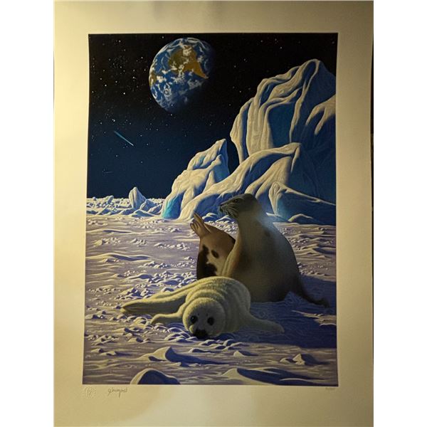 Schimmel Signed Serigraph The End of Innocence 93/395