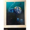 Image 1 : Schimmel Dolphins Serigraph, Signed, 243/395