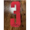 Image 1 : Steve Chiasson Signed Red Wings #3 Jersey Number