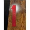 Image 7 : 3 Signed Hockey Jersey Number "1" Cutouts
