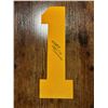 Image 9 : 3 Signed Hockey Jersey Number "1" Cutouts