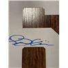 Image 2 : White Fabric Number '6' Signed in Blue Ink
