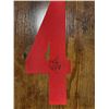 Image 1 : Todd Bertuzzi Signed Red Jersey Number “4”