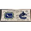 Image 1 : Vancouver Canucks Multi-Signed Logo Photos Pair