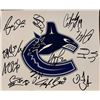 Image 2 : Vancouver Canucks Multi-Signed Logo Photos Pair