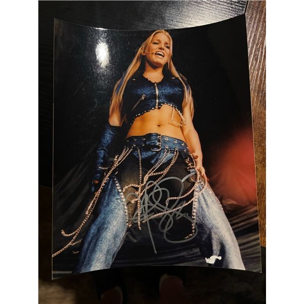 Jessica Simpson Signed 8x10 Concert Photo