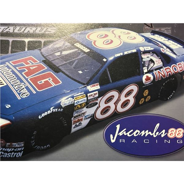 Dave Jacombs #88 Signed CASCAR Racing Photo
