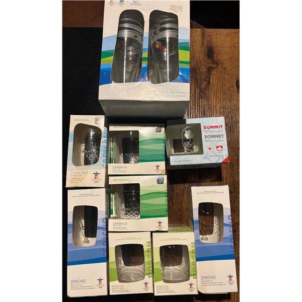 Vancouver 2010 Olympic Commemorative Glass Set