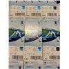 Image 7 : 28 Original Vancouver 2010 Olympic Event Tickets
