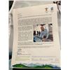 Image 3 : Vancouver 2010 Olympic Banner, Triple Signed