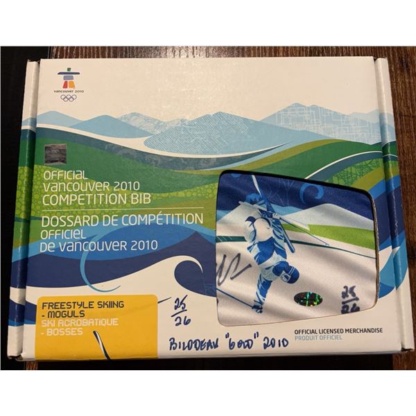 Vancouver 2010 Signed Freestyle Skiing Bib