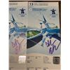 Image 3 : 2010 Vancouver Olympics Signed Tickets & Card Set