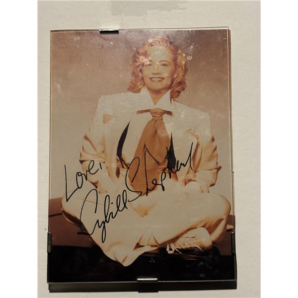 Cybill Shepherd Signed Photo With Inscription