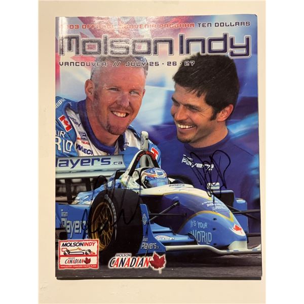2003 Molson Indy Vancouver Signed Program