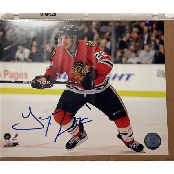 Autographed NHL Photo File Chicago Blackhawks