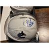 Image 2 : Vancouver Canucks Signed SportStar Mini Helmets Pair