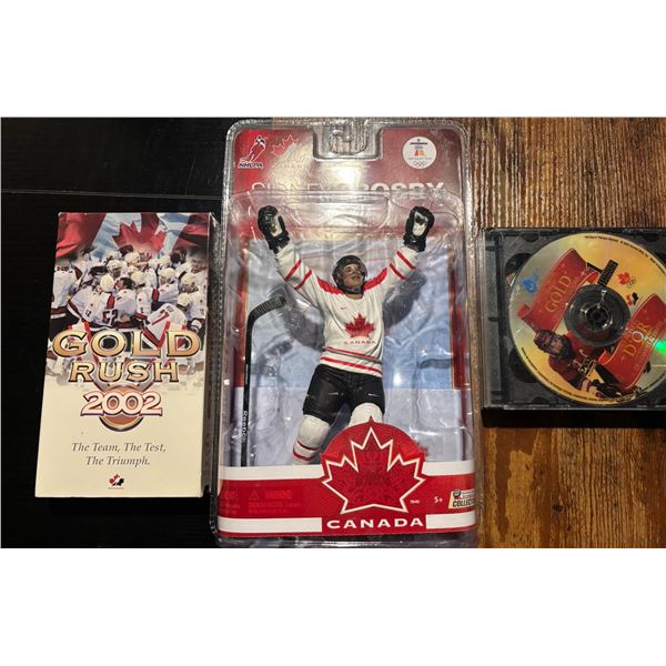 Sidney Crosby & Team Canada Olympic Hockey Lot