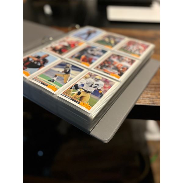 1991 Upper Deck NFL 700-Card Set With Binder