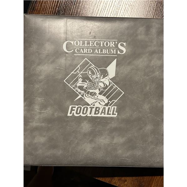 1991 Pro Set NFL Football Card Binder Collection