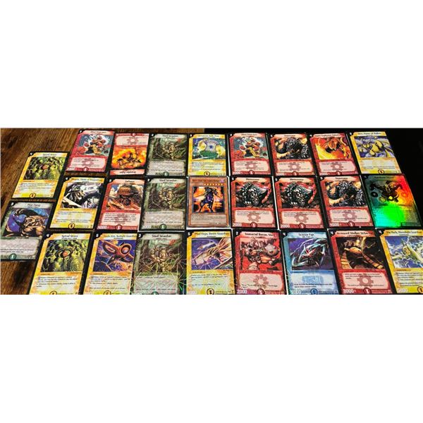 Duel Masters and Yu-Gi-Oh! Cards