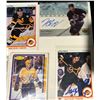 Image 4 : Signed NHL Hockey Cards Collection Canucks Bure