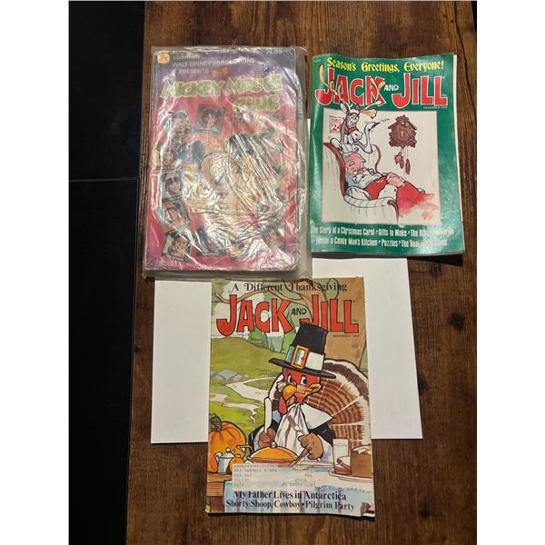 1975-77 Disney Mickey Mouse Club & Jack and Jill Lot