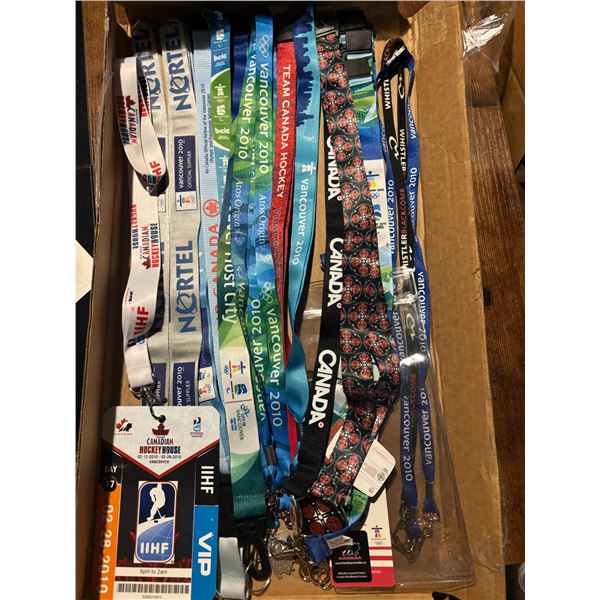 Vancouver 2010 Olympic Lanyard & Credential Set