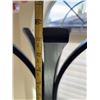 Image 4 : Black Curved Wood Standing Coat Rack, 75 Inches Tall, Modern Design
