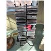 Image 1 : 45 Pop, Rock, and Soundtrack CDs with Metal Rack Including April Wine and Neil Diamond