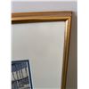 Image 5 : Framed Watercolour Architectural Paintings, Both Signed, Approx. 21x24 Inches Each