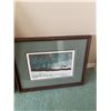 Image 6 : 2 Framed Artworks: Benjamin Chee Chee Goose Print & G.P. Fothergill 'Homestead' 3/50