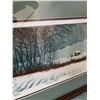 Image 7 : 2 Framed Artworks: Benjamin Chee Chee Goose Print & G.P. Fothergill 'Homestead' 3/50