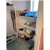 Image 2 : Closet Lot with Shoes, Belts, Purses, Slippers, Bags, Scale, and Accessories