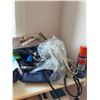 Image 9 : Closet Lot with Shoes, Belts, Purses, Slippers, Bags, Scale, and Accessories