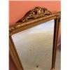 Image 2 : Rectangular Ornate Gold Framed Wall Mirror, Approx. 29.5" x 17.5"