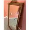 Image 3 : Rectangular Ornate Gold Framed Wall Mirror, Approx. 29.5" x 17.5"