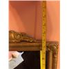 Image 5 : Rectangular Ornate Gold Framed Wall Mirror, Approx. 29.5" x 17.5"