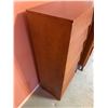 Image 2 : Five-Drawer Wood Dresser, Approx. 45 in Tall x 23 in Wide x 16 in Deep