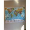 Image 2 : Large Wall Map of Canada with Provinces and Territories, 45"x37"