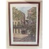 Image 1 : H. Wheeler Signed Print "Corner of the Square" 38/2000 Framed Art