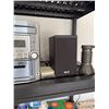 Image 5 : Panasonic 5-CD Changer Stereo System with KLH Speakers and CDs