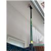 Image 4 : Yard Tool Lot: Two Push Brooms, Garage Broom, Two Snow Shovels, 67-Inch Handle