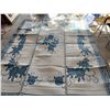 Image 10 : Blue and White RV Woven Rug,