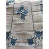 Image 11 : Blue and White RV Woven Rug,