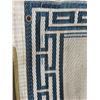 Image 12 : Blue and White RV Woven Rug,
