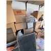 Image 15 : Garage Lot With Wooden Dresser, Metal Shelving, Mini Fridge, Storage Bins and All Contents
