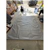 Image 1 : Tapson Garage Mat Grey With Raised Edge, Made In Canada, Approx. 7' x 16'